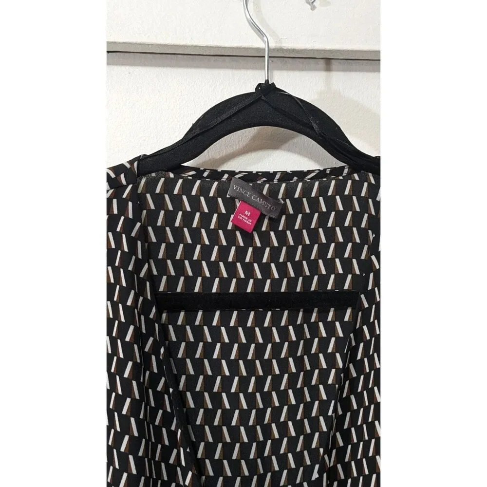 Vince Camuto wrap top with asymmetrical hem Med. - Picture 7 of 8